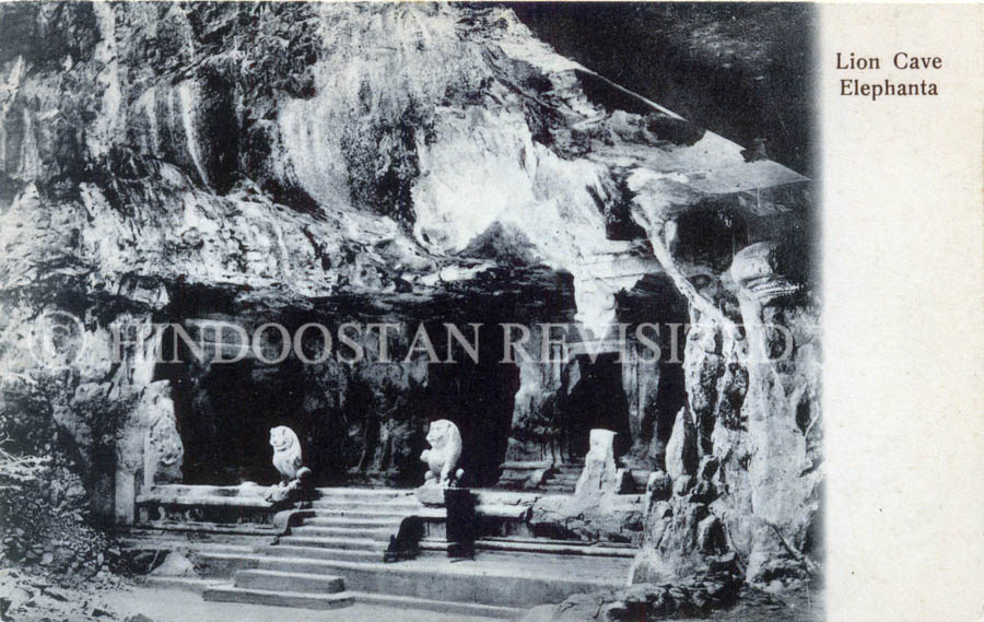 /data/Original Prints/Views of  Old Bombay - Special Series/Lion Cave Elephanta.jpg